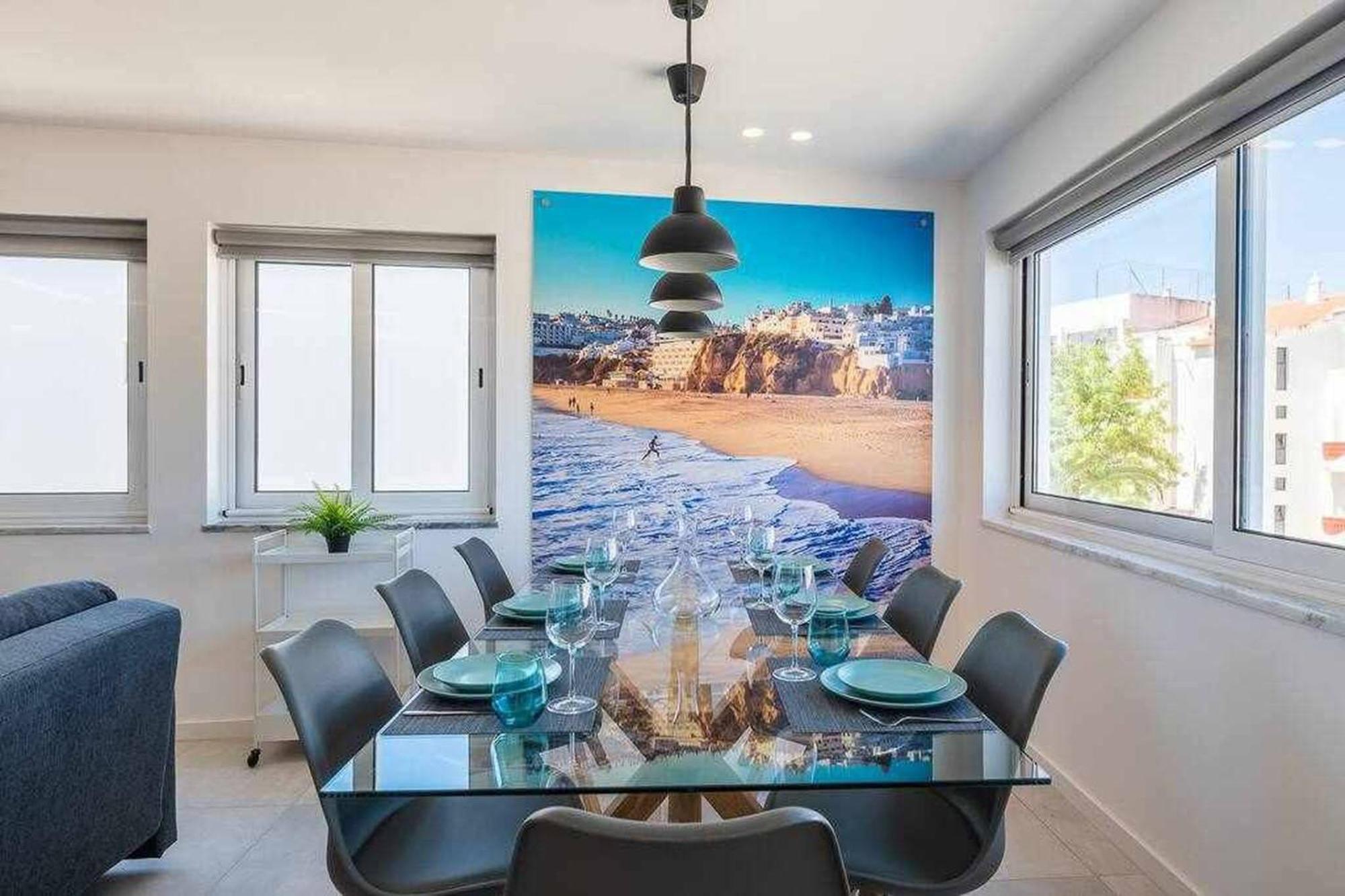 Central Town 2-Bedroom Apartment Albufeira Eksteriør bilde